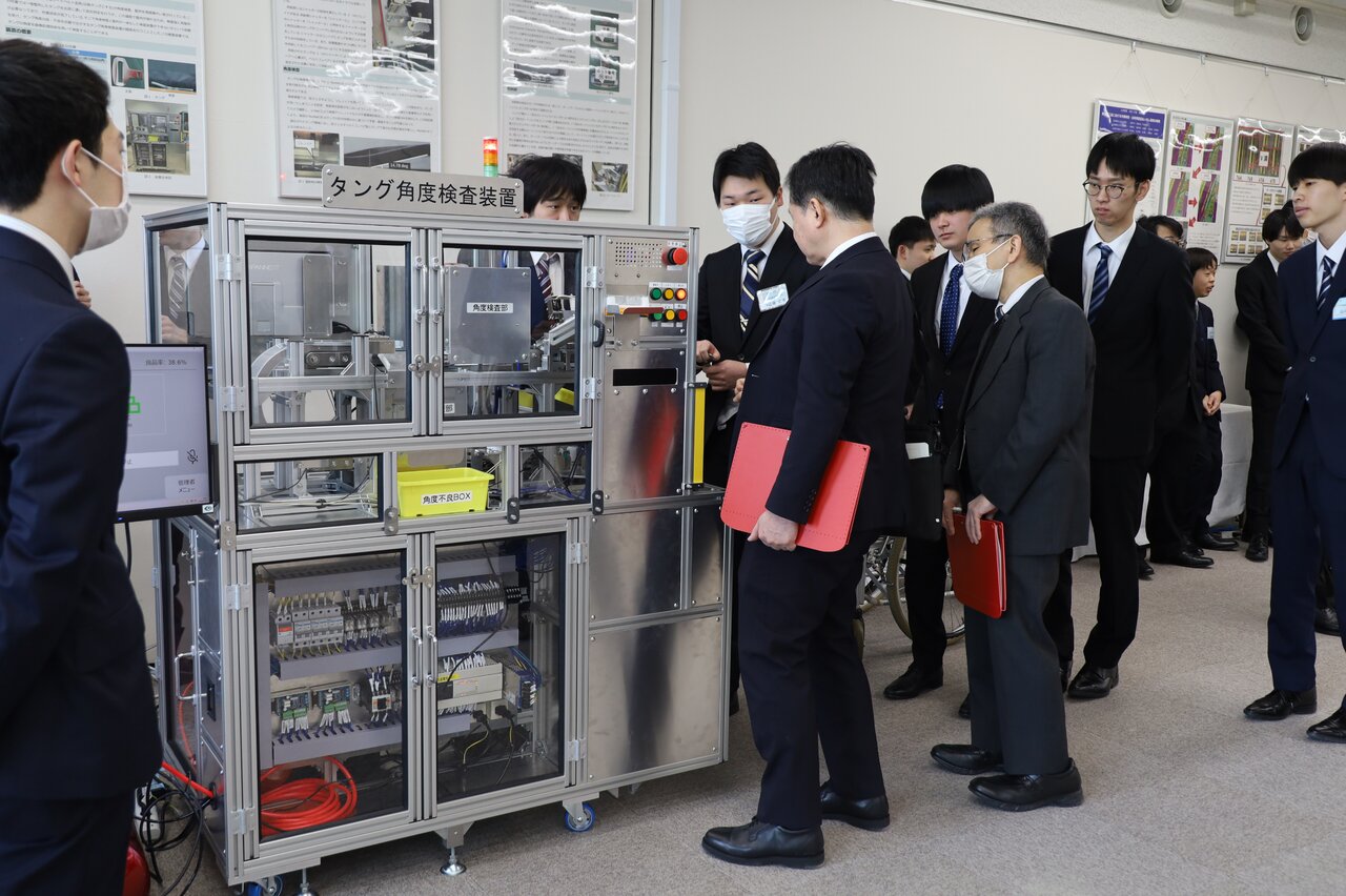 2026年2月　学生による展示発表会の様子